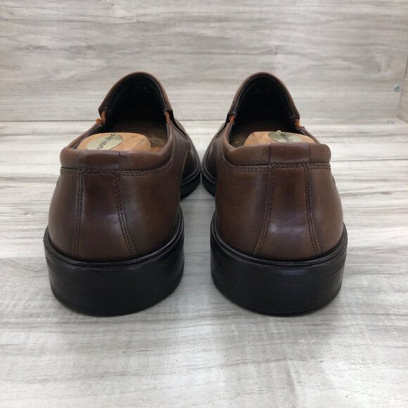 Ecco Loafers Mens EU 46 Brown Leather Slip On Shoes main image 7
